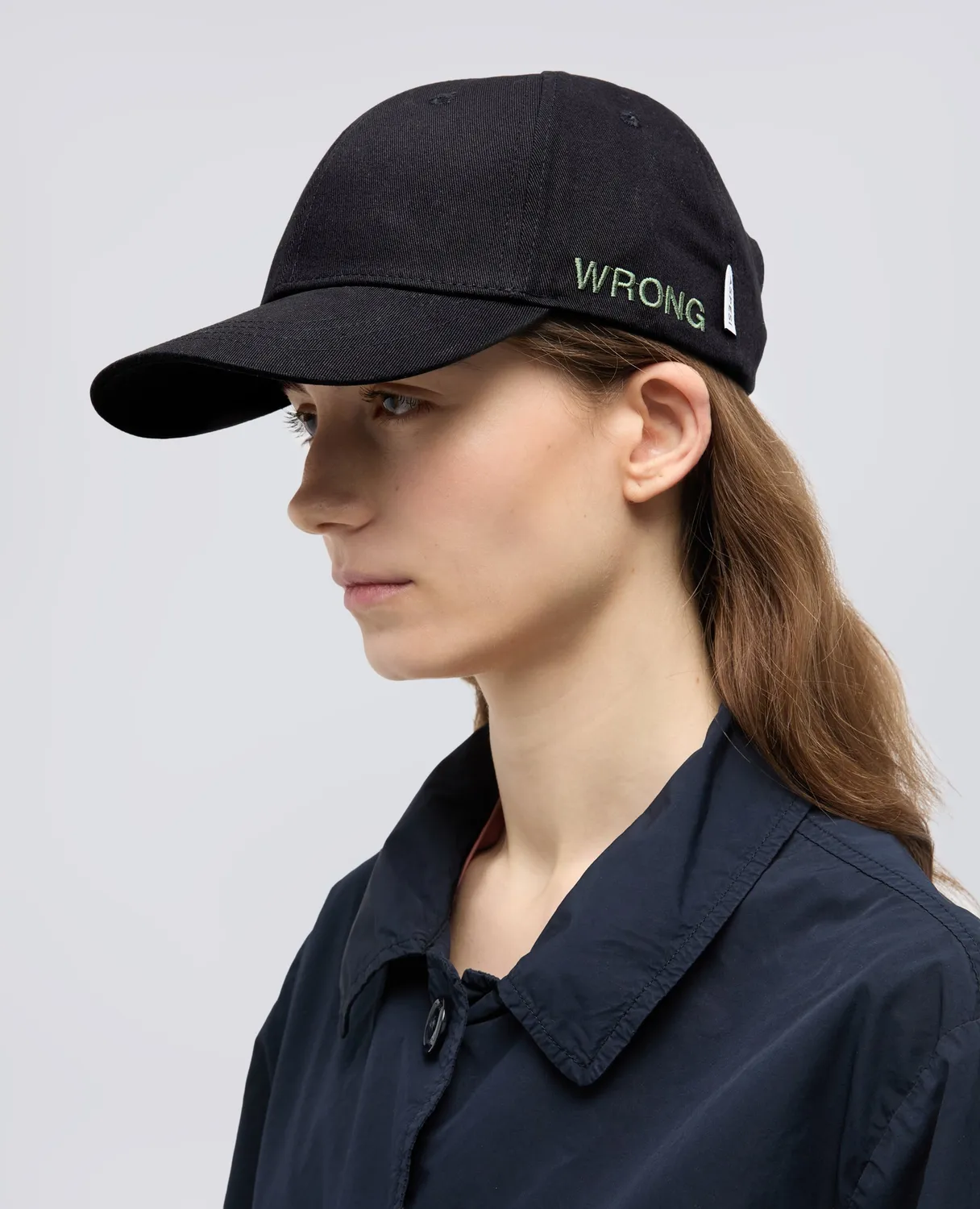 Aspesi Wrong kasket sort gabardin