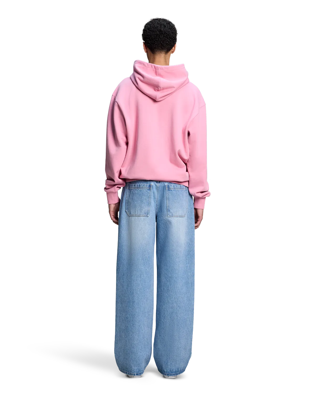 Alis Aori hoodie pink oversized bomuld