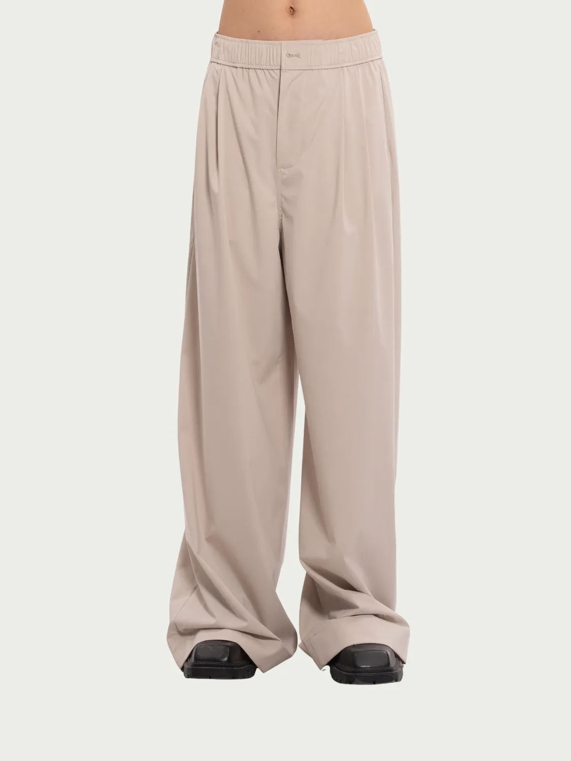 Feng Chen Wang Double Pleated bukser med læg