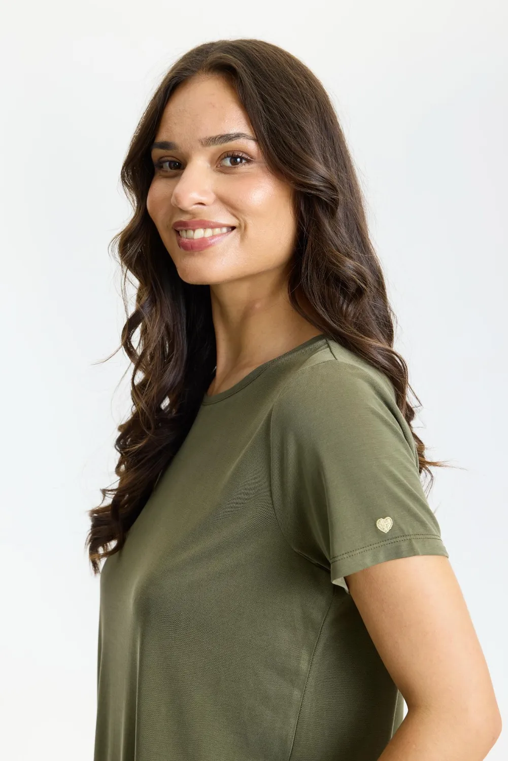 IN FRONT Nina t-shirt rund hals modal S-XXL