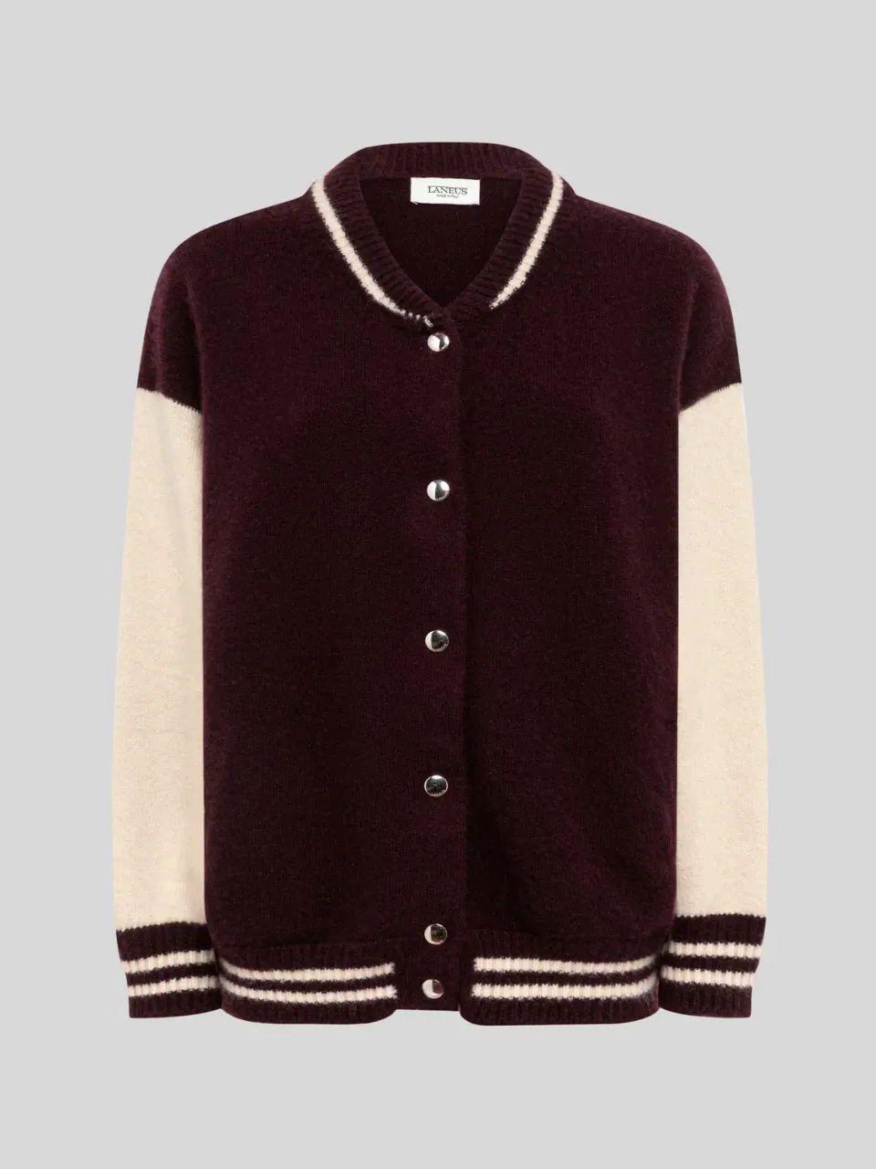 Laneus bomberjakke fico cashmere silke dame