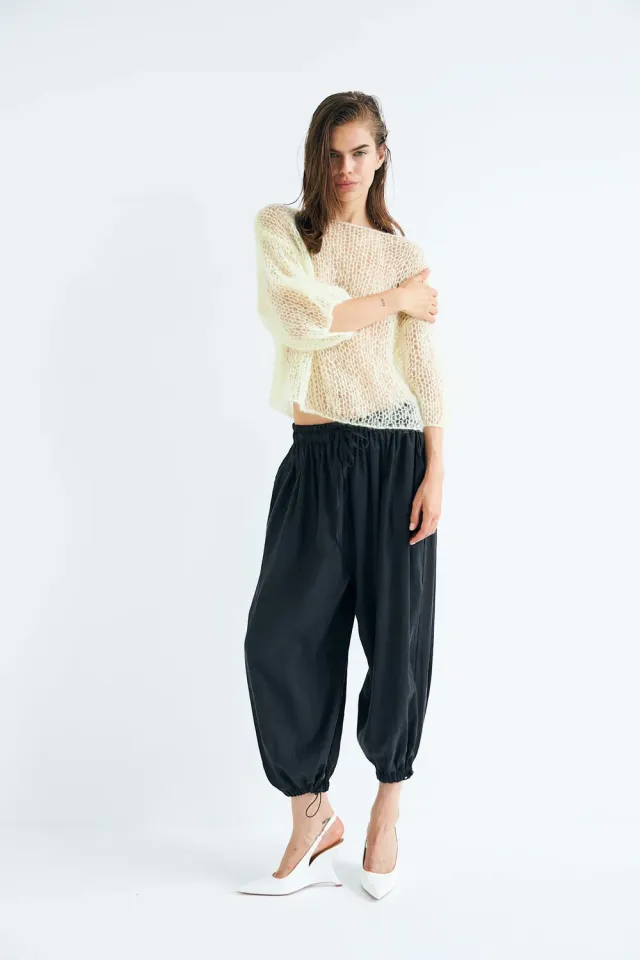 DAWNXDARE Alaia bukser 199 black hør