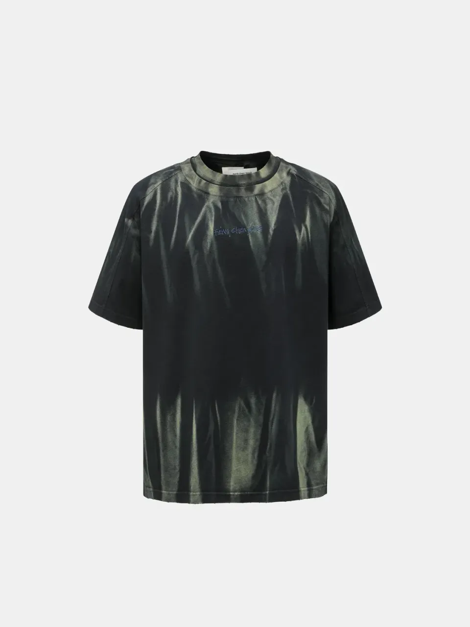 Feng Chen Wang Gradient Tie-Dye T-shirt kort ærme løs