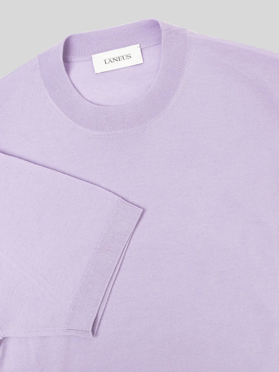 Laneus Merino Wool t-shirt t-shirt wisteria merinould
