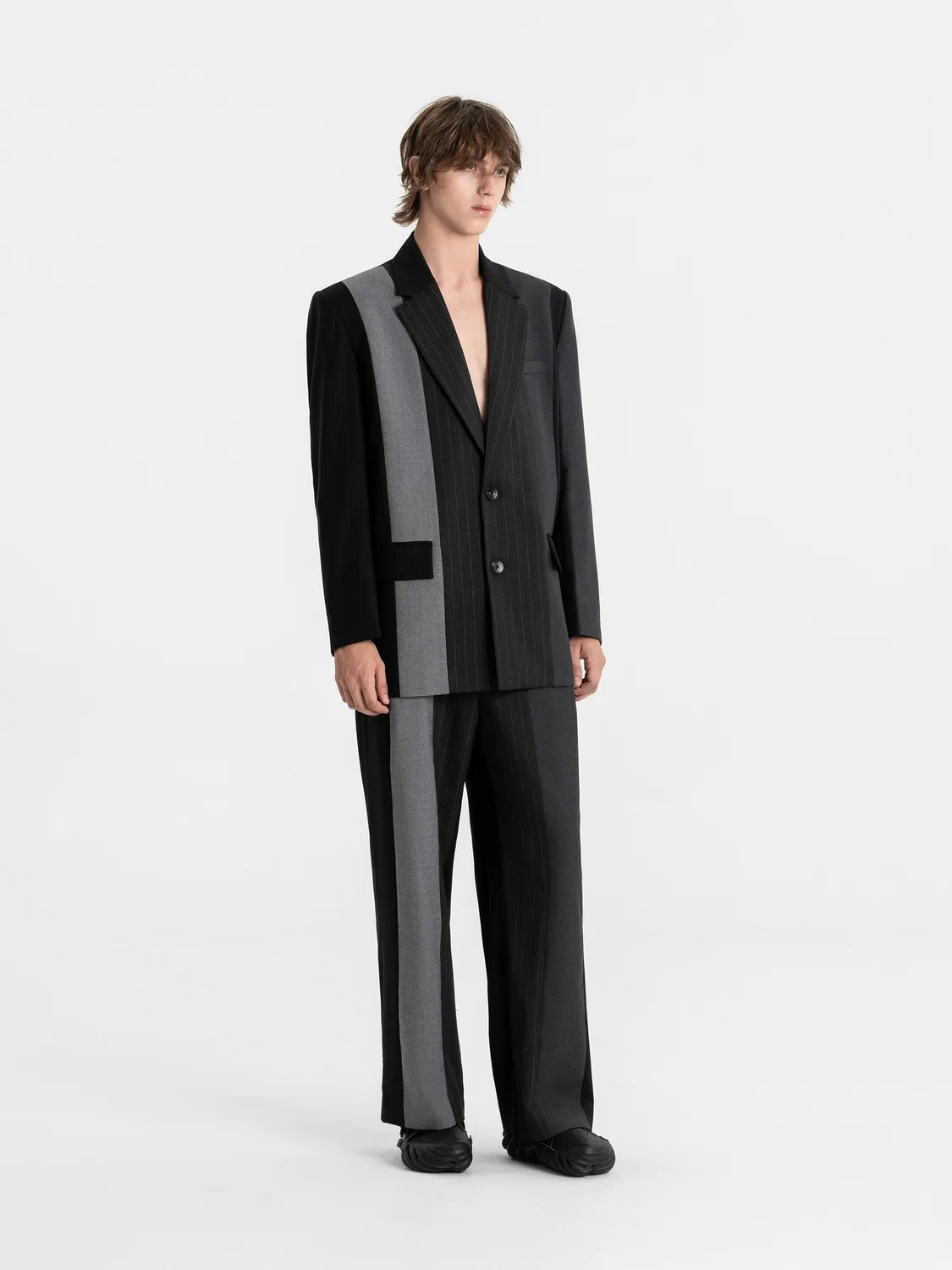 Feng Chen Wang Multi Panelled blazer jakke panel