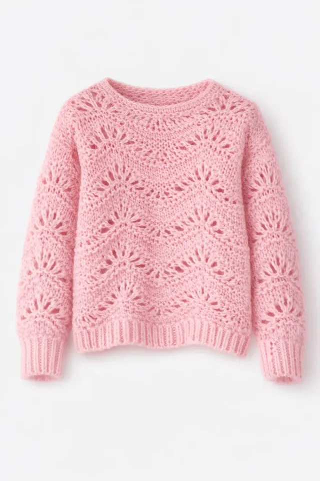 DAWNXDARE ELLA 219 strik SUPER PINK mohair
