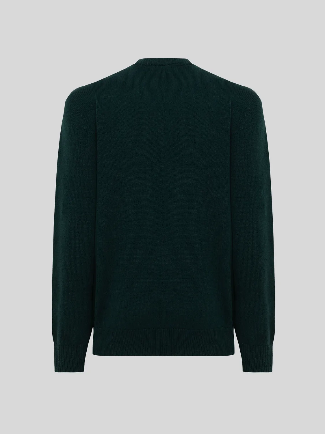 Laneus Wool and Cashmere Crewneck sweater grøn merino