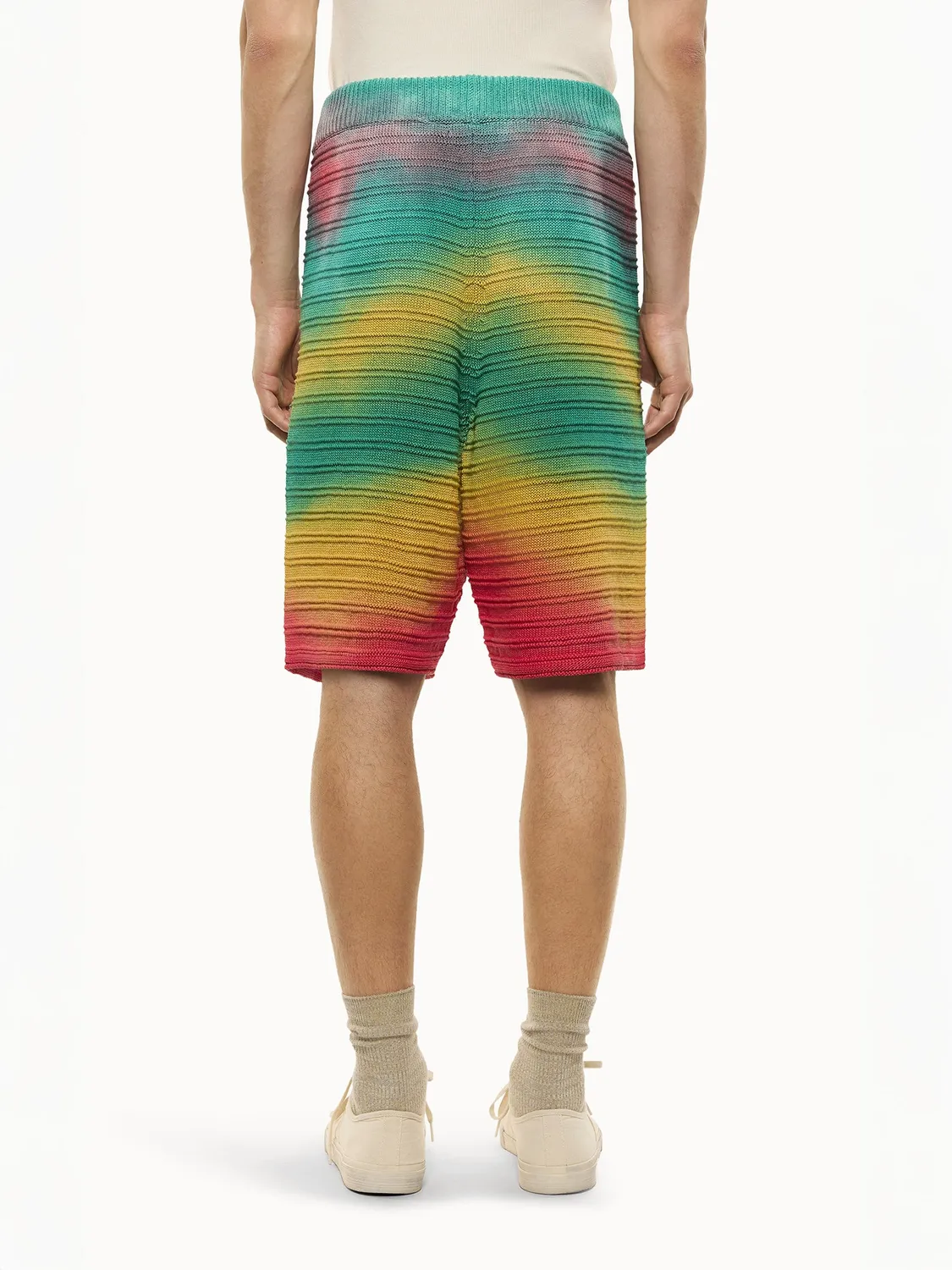 Laneus Knitted Shorts shorts multicolour bomuld