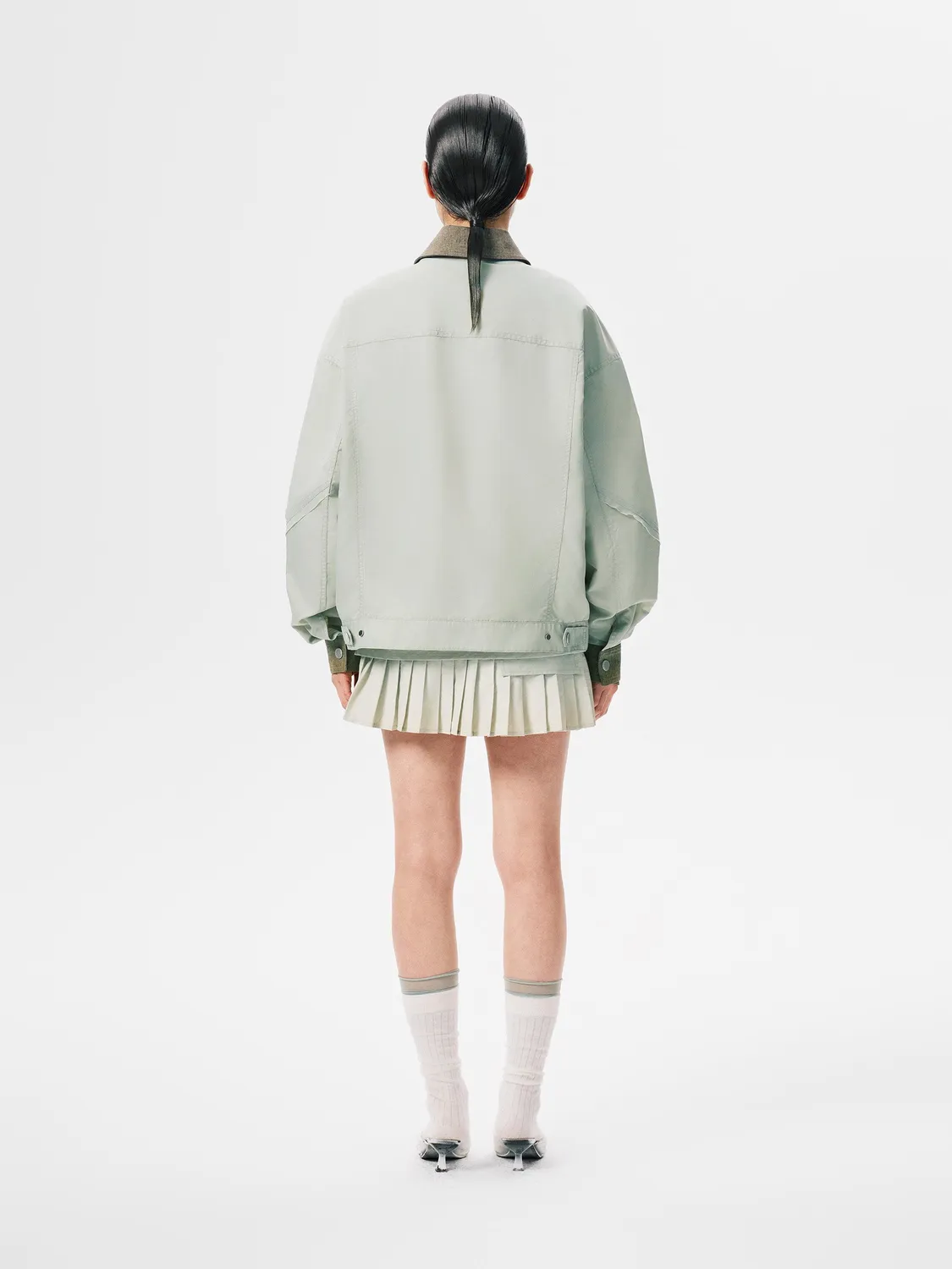 Feng Chen Wang Workwear arbejdsjakke celadon unisex