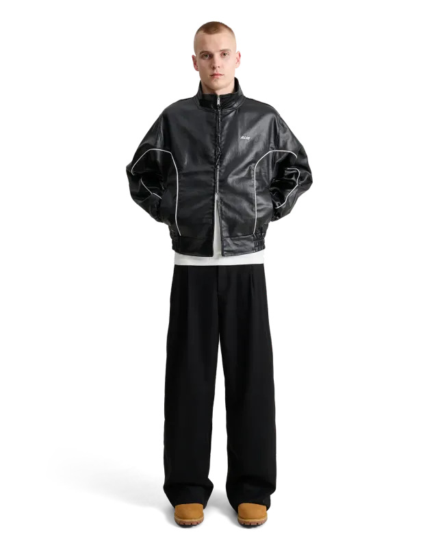 Alis Hristo Tony Fit Trackjakke Glossy Black