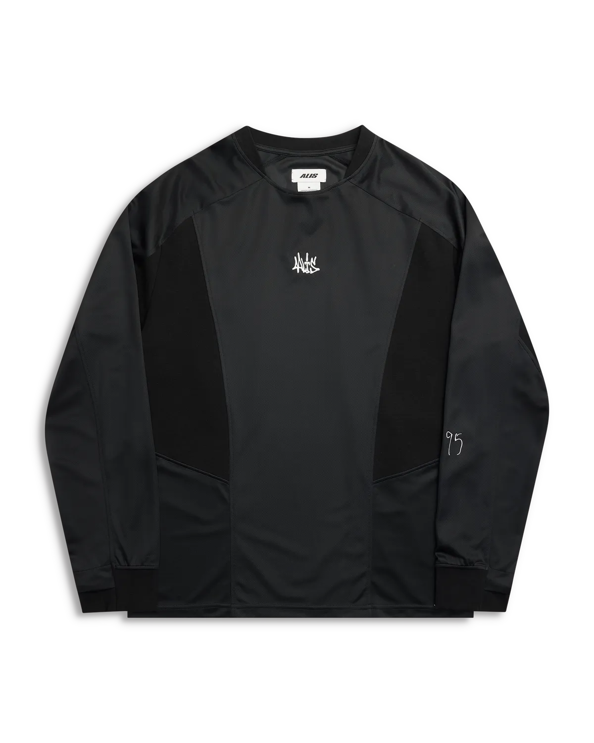 Alis Nikola langærmet trøje black polyester