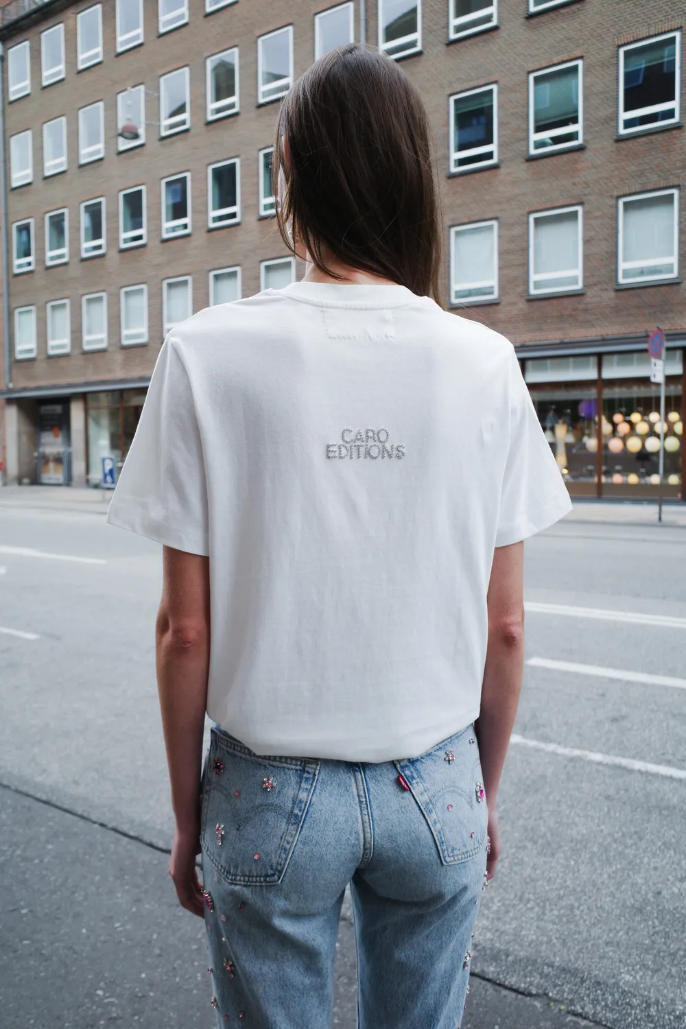 Caro Editions Freddy T-shirt hvid økologisk