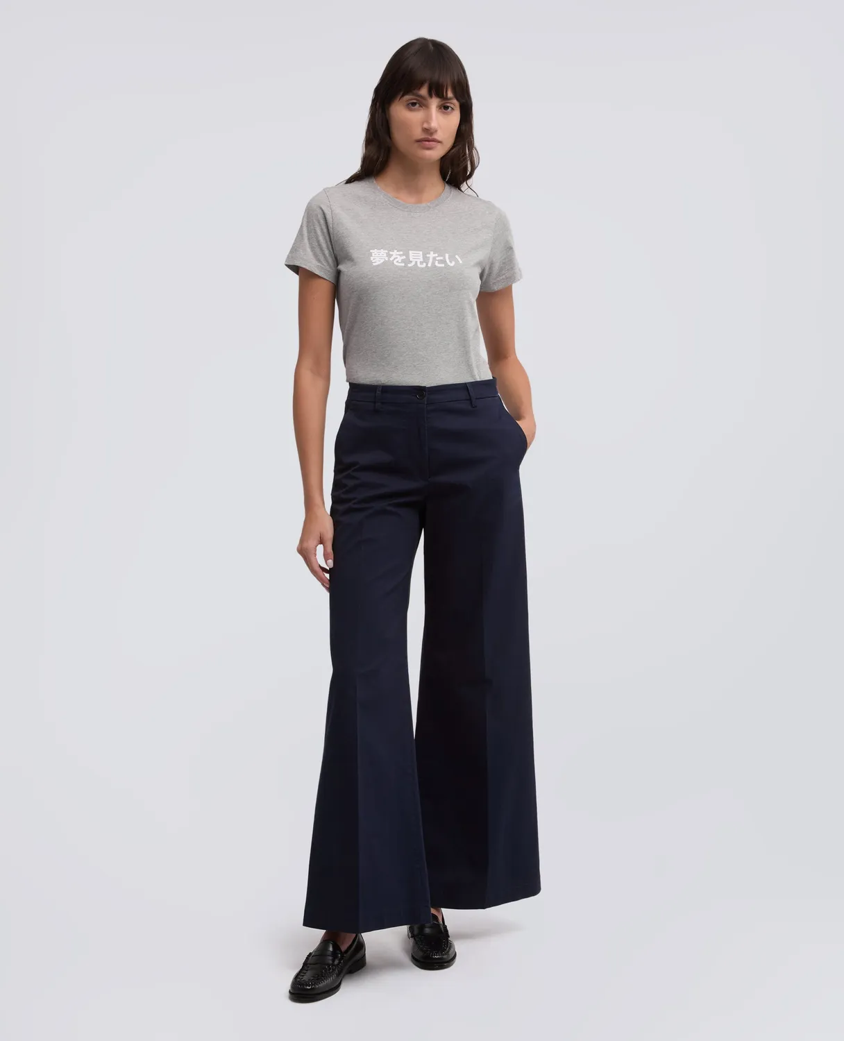 Aspesi Capsule AA T-shirt meleret dream print