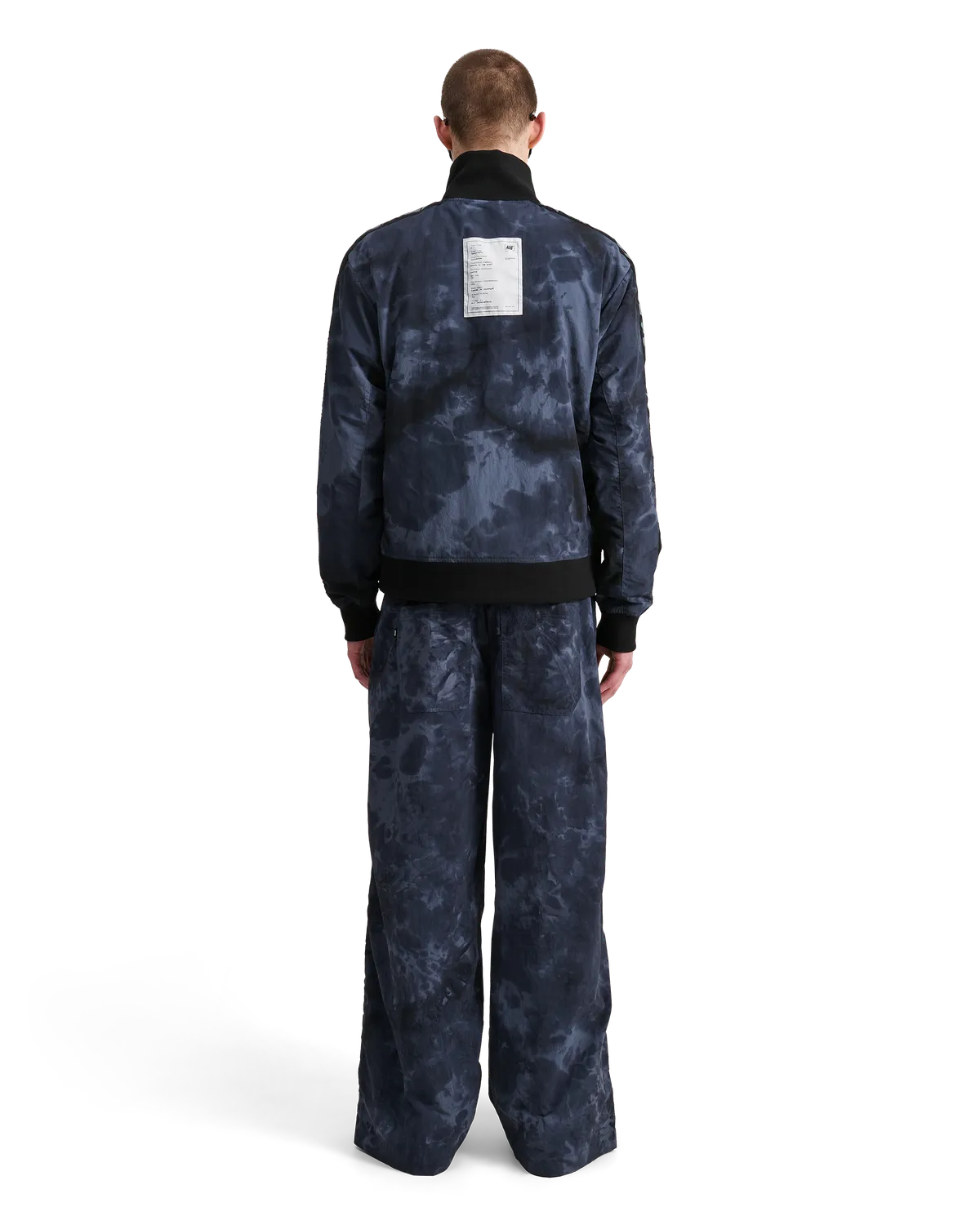 Alis Abbate tracktop løs salty blue nylon