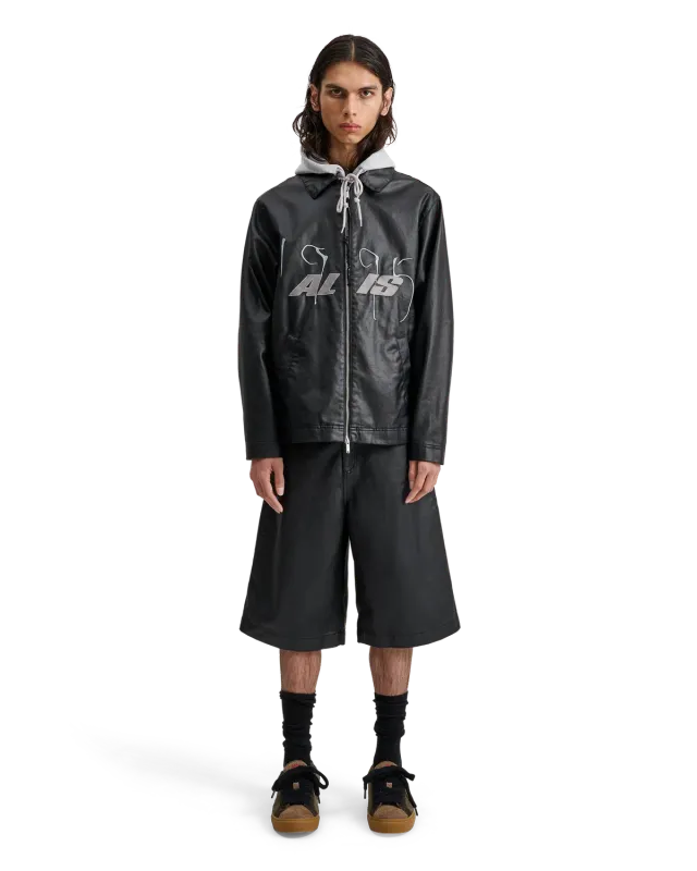 Alis Chaz denimshorts glossy sort vide