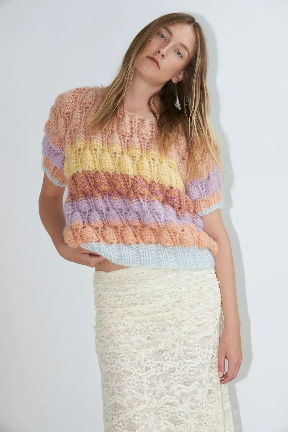 DAWNxDARE Acacia Rainbow trøje 617 Golden Hues boble