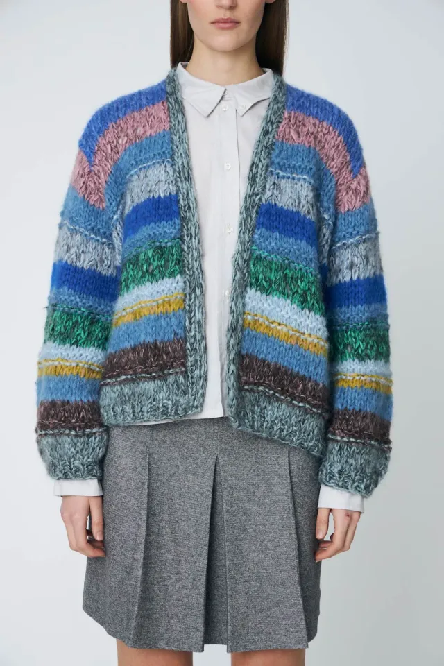 DAWNXDARE Edda 630 Blue Sky cardigan mohair