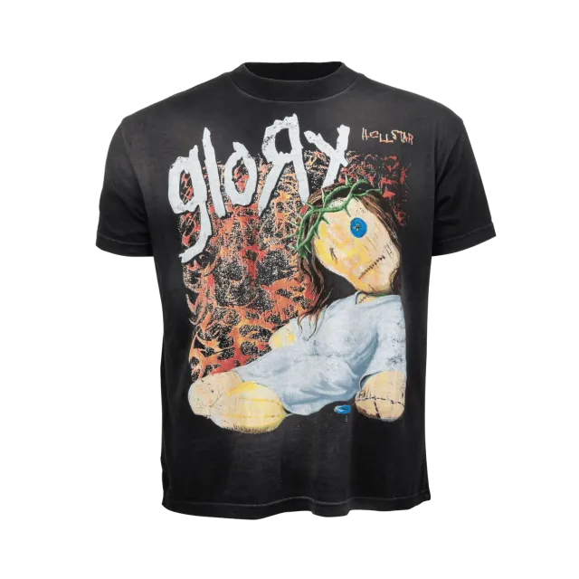 Hellstar Glory HSSTU1TE02-BLK t-shirt sort print