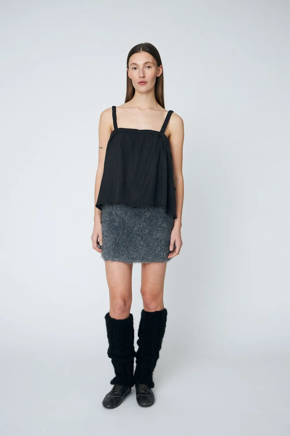 Dawnxdare benvarmere 199 black mohair 57 cm