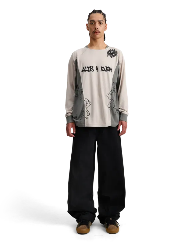 Alis Bam Wide Fit jeans sort 100% bomuld