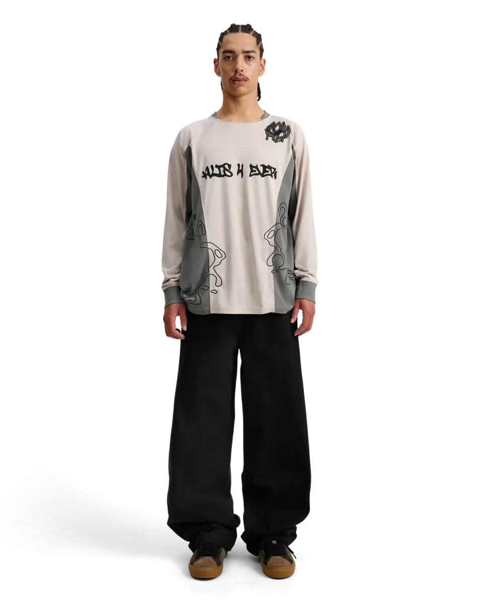 Alis Bam Wide Fit jeans sort 100% bomuld