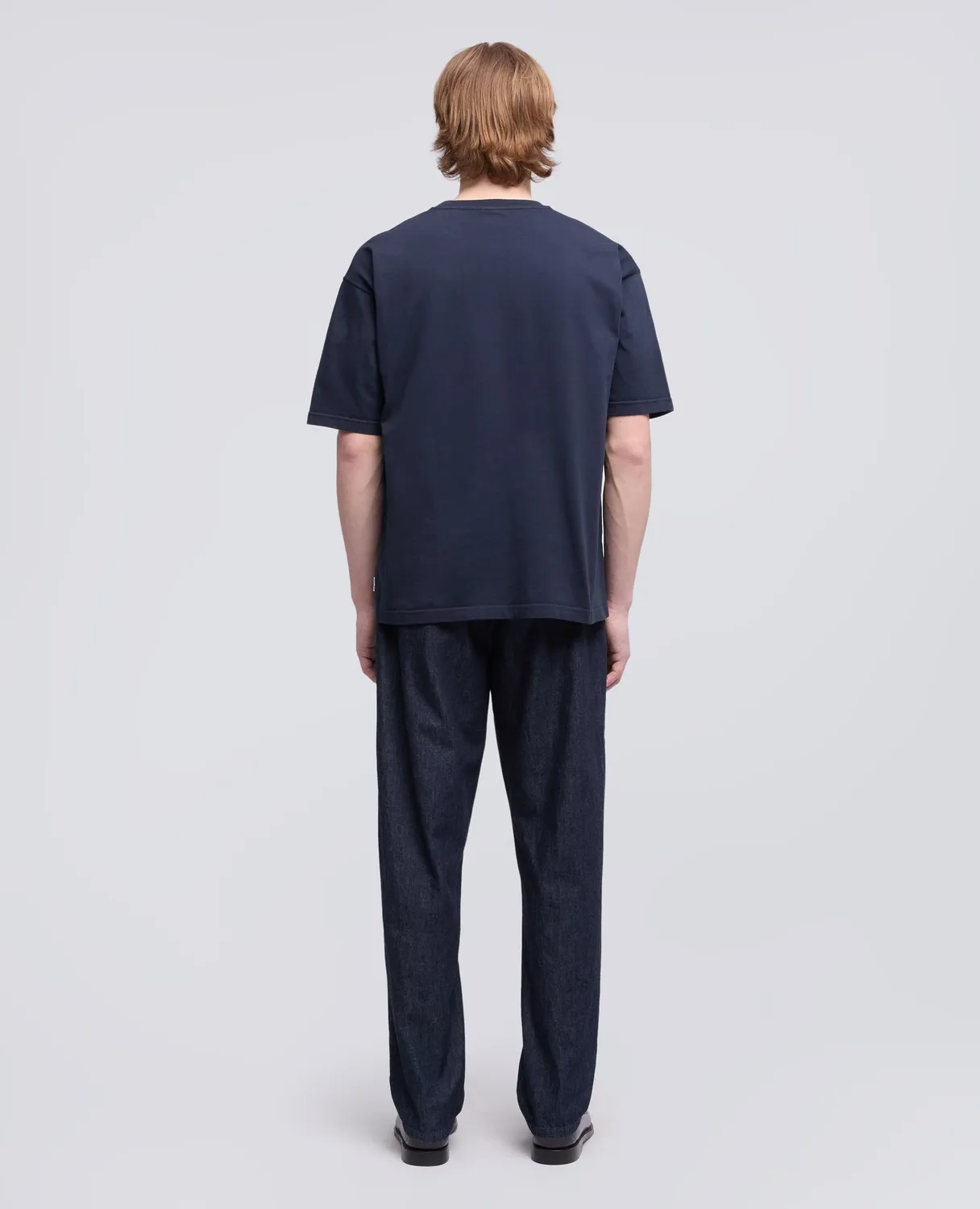 Aspesi Not This Year t-shirt navy bomuld