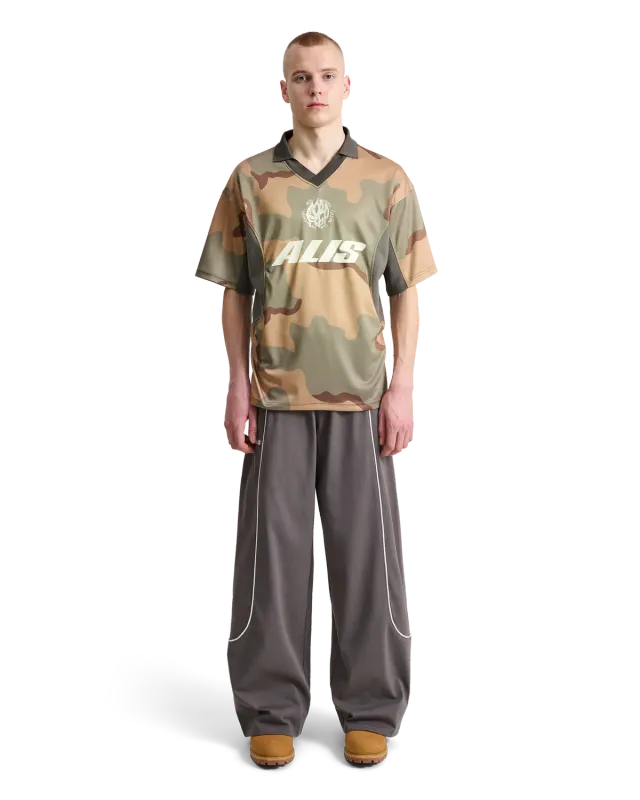 Alis Wizzy Polo Jersey camouflage polyester
