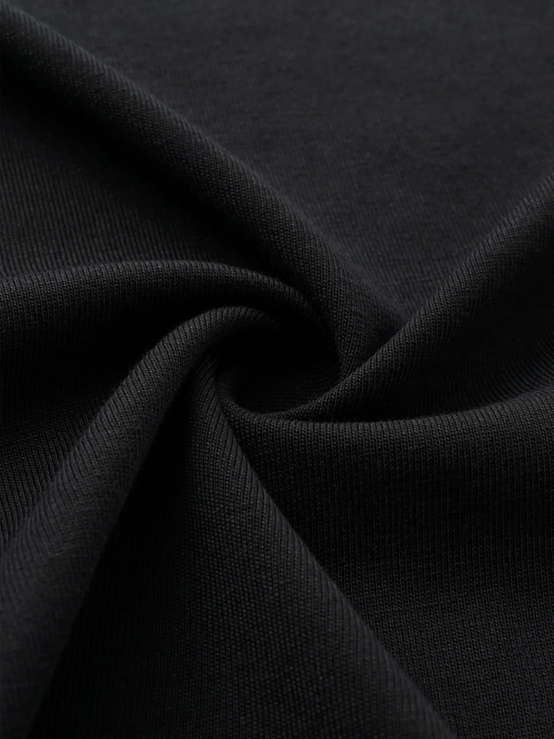 Feng Chen Wang Deconstructed langærmet t-shirt sort