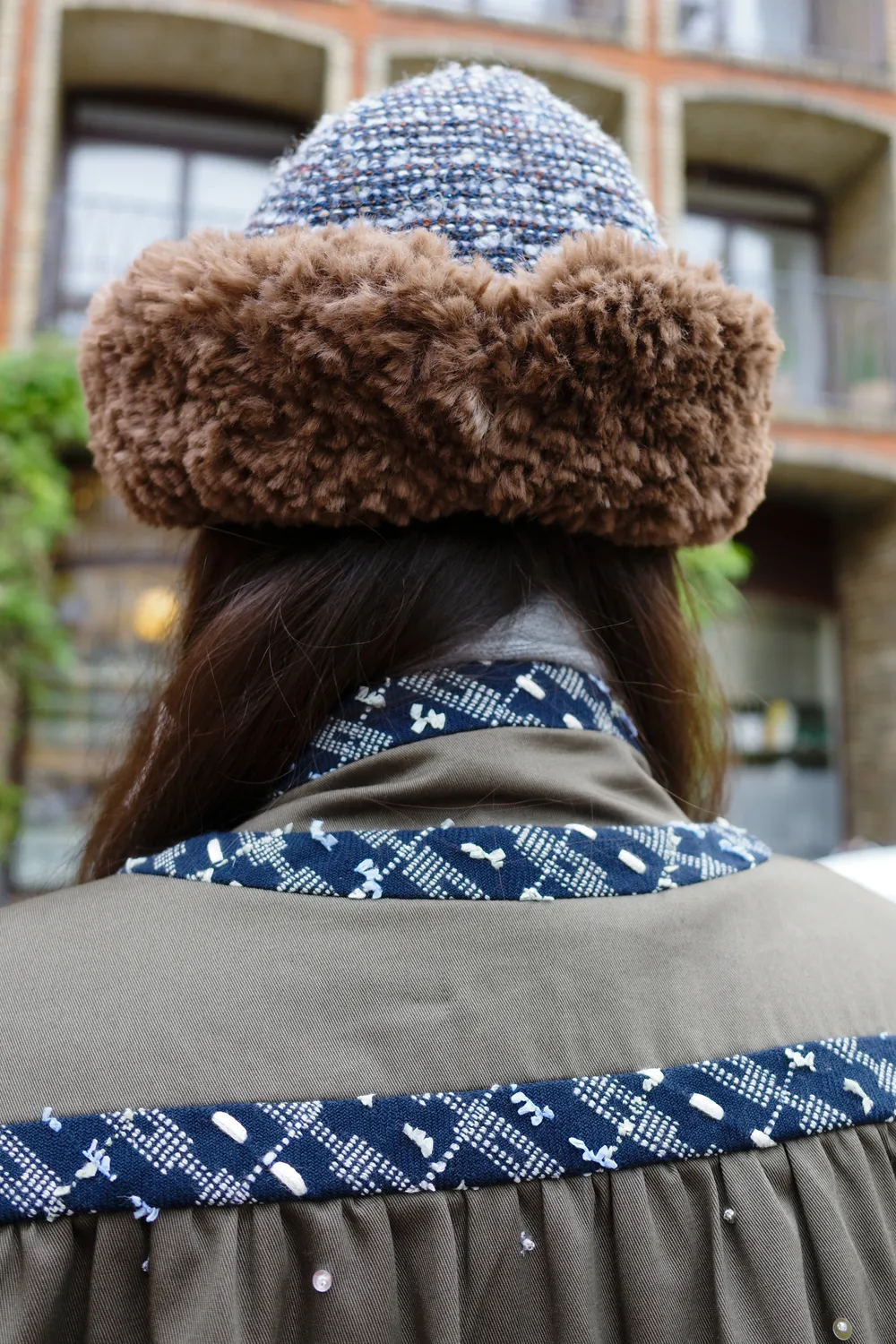 Caro Editions Garden Hat hat Fake Fur unik