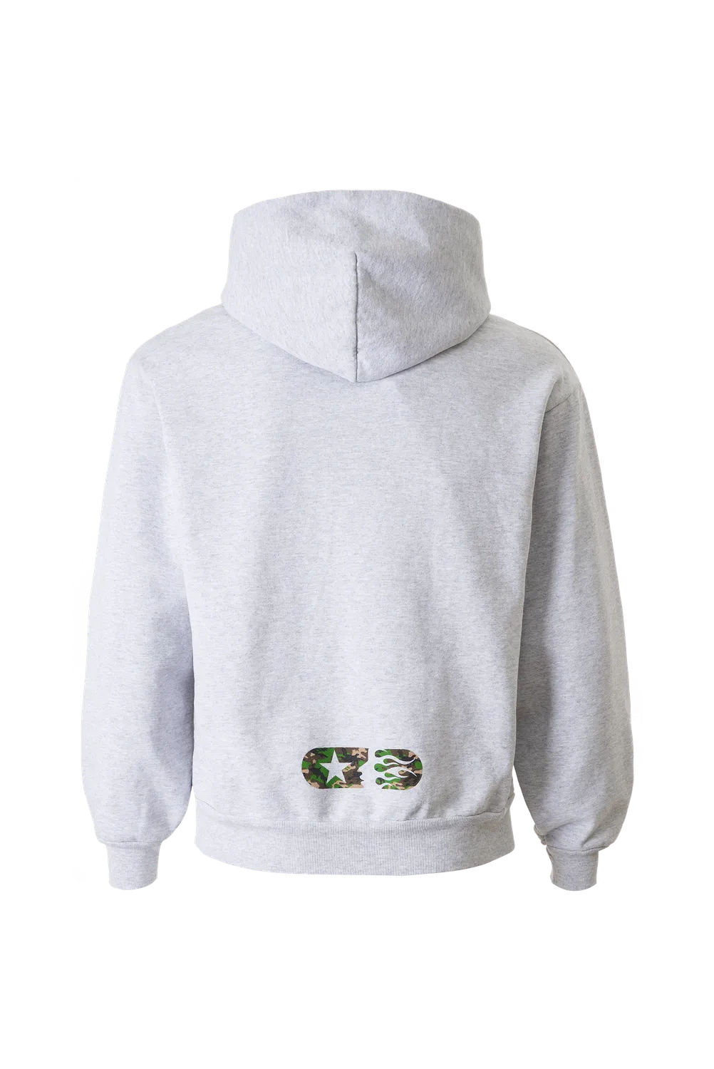 Hellstar No Guts No Glory hoodie grå XS-XXXL