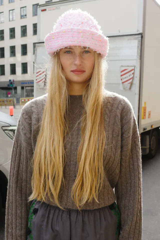 Caro Editions Garden Hat havehat tweed one of a kind