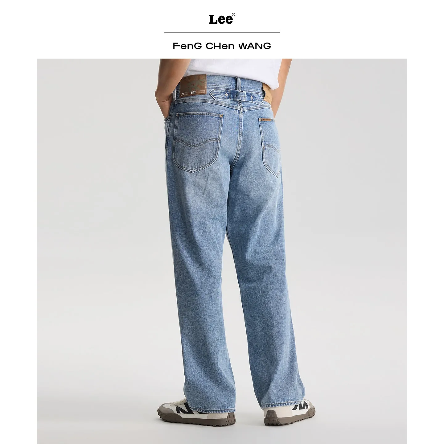 Lee x Feng Chen Wang Men Jeans denim str 29-33