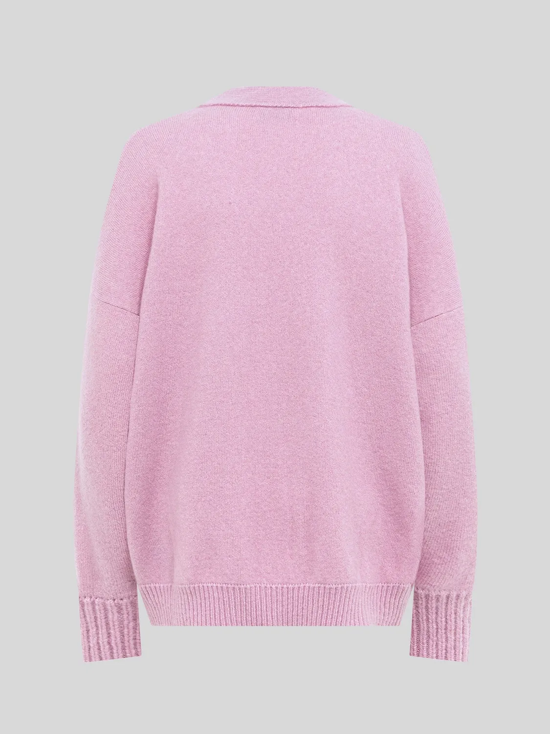 Laneus Cashmere and Silk cardigan pink cashmere