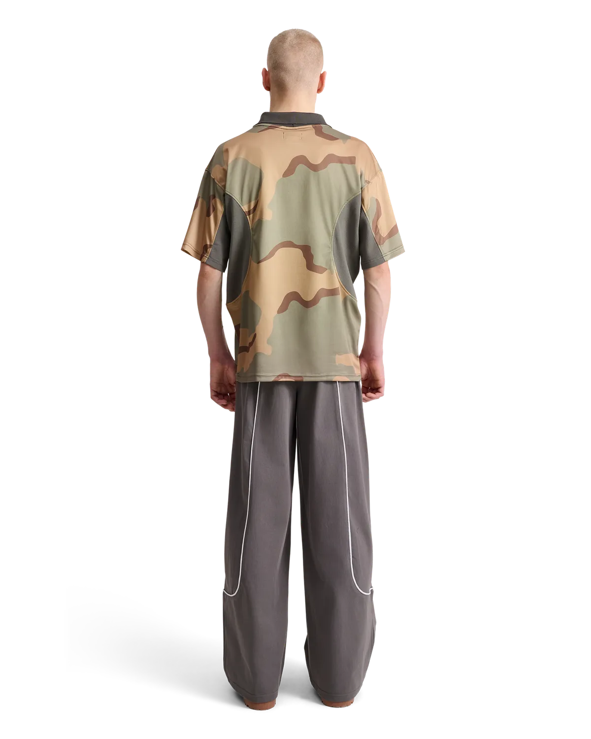 Alis Wizzy Polo Jersey camouflage polyester