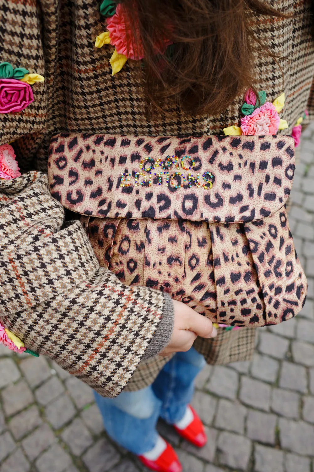 Caro Editions Odette clutch silke one size sløjfe