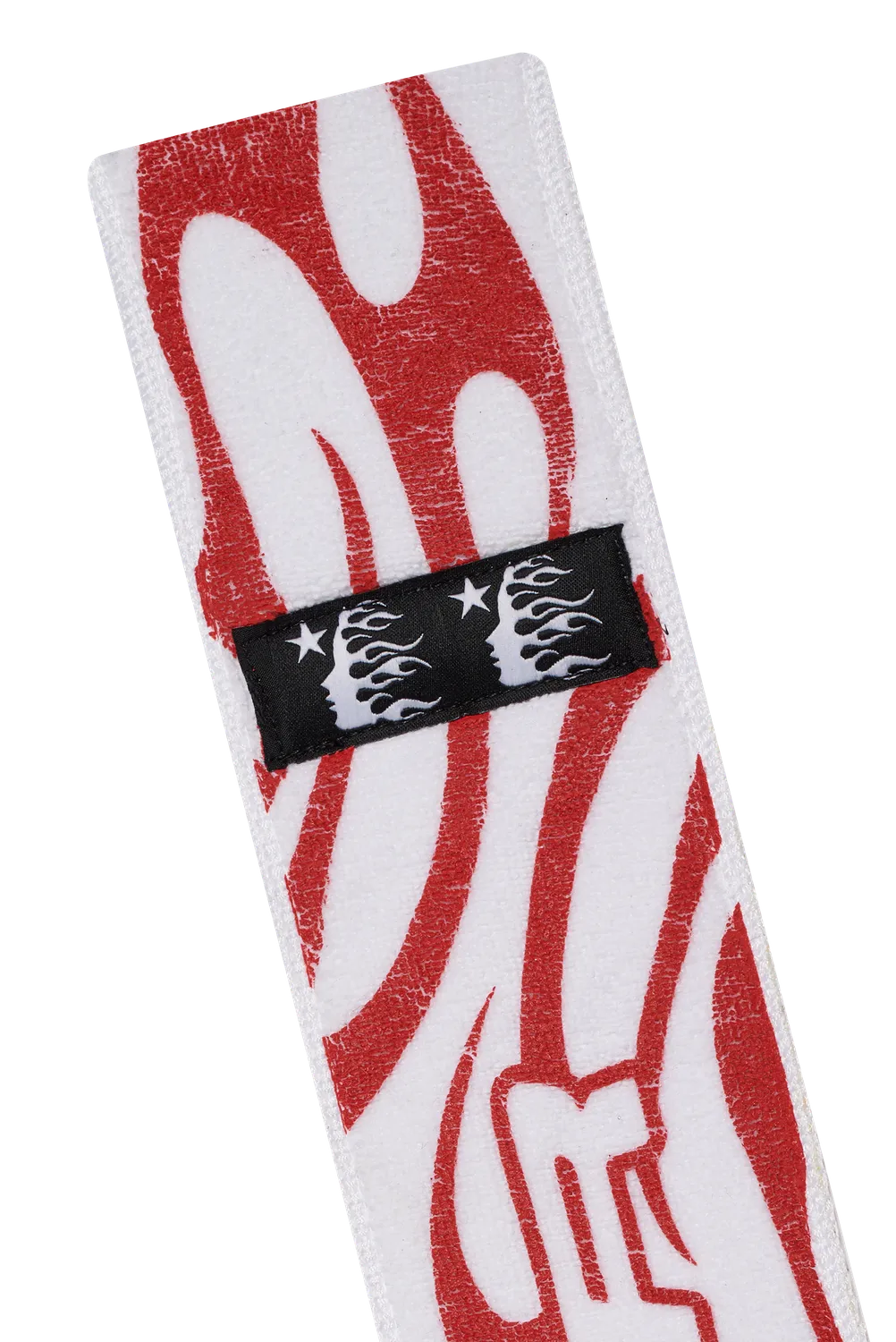Hellstar Tribal Flame Regular håndklæde rød glitter