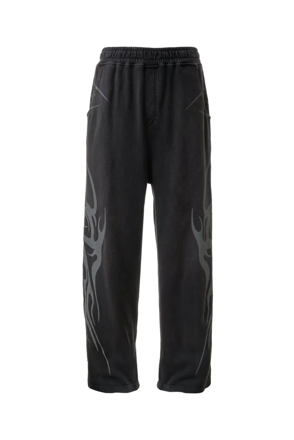 Hellstar HSS126SP1-BLK sweatpants sort flame