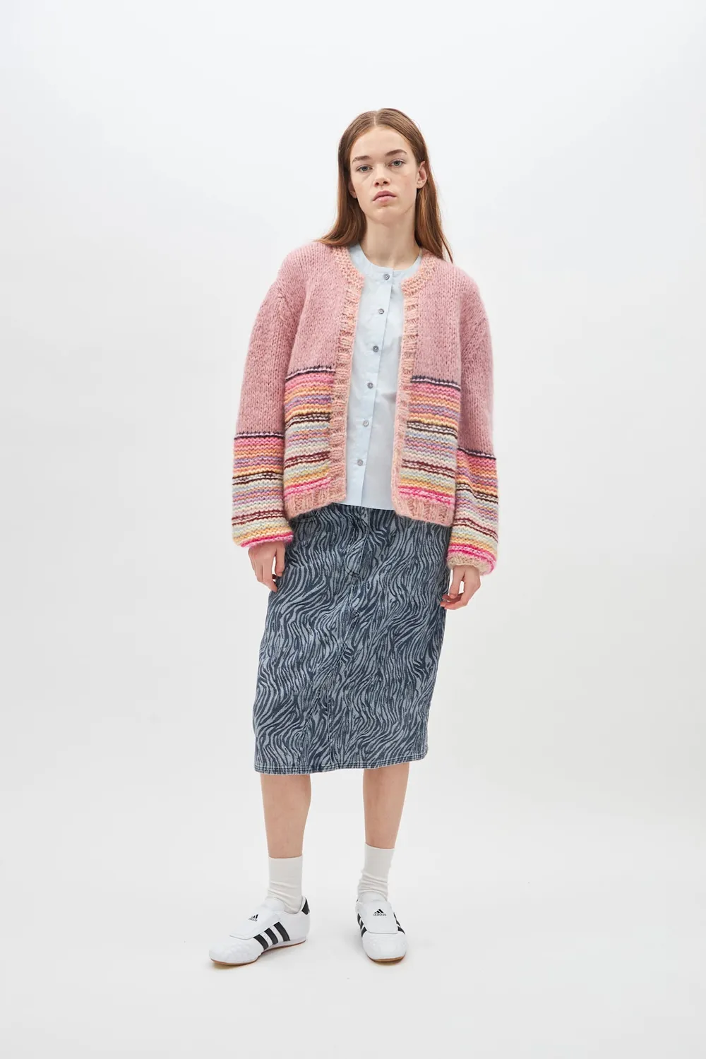 DAWNXDARE Gabi 800 Candy Stripes strikcardigan