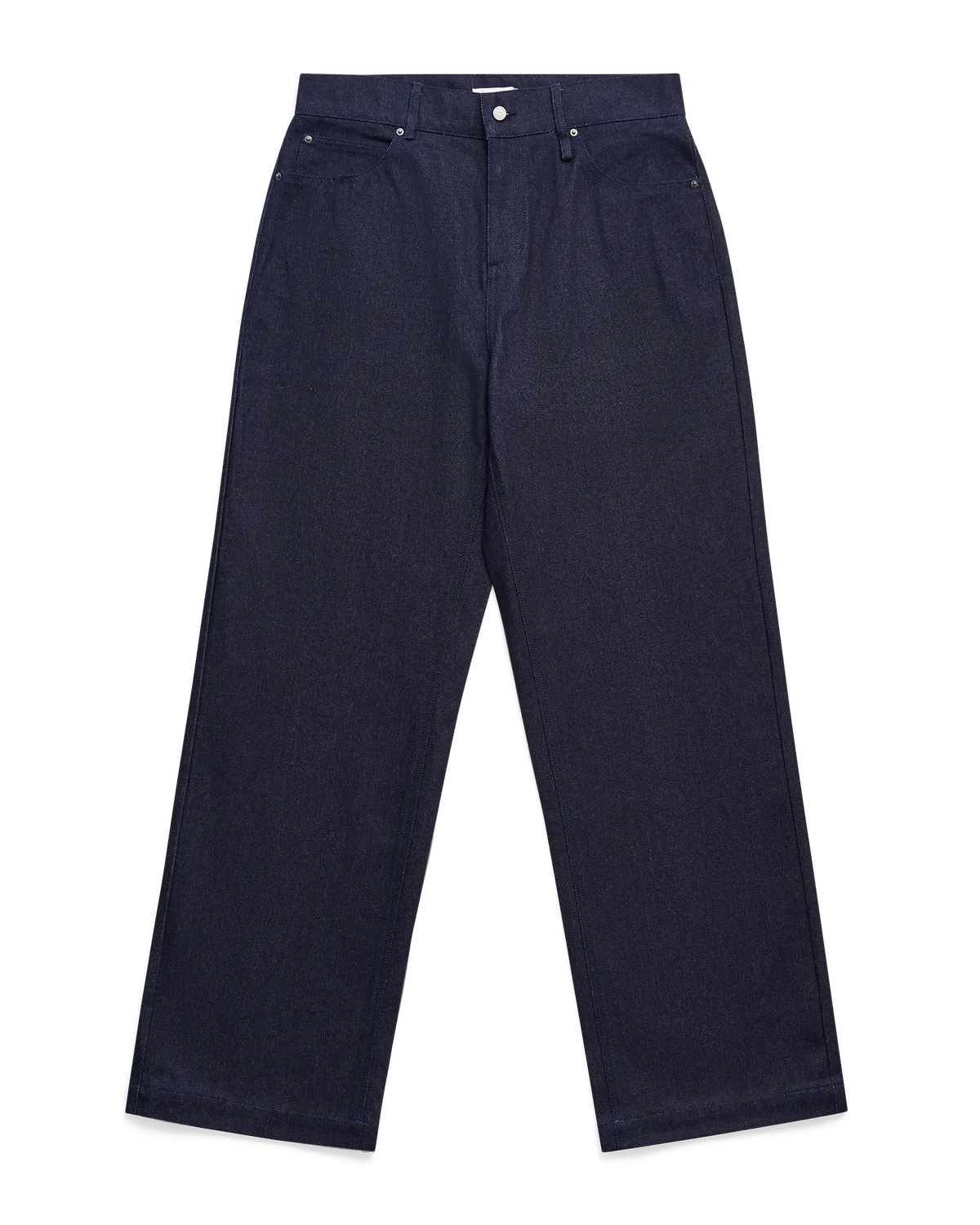 Alis Bam Wide Fit jeans Solid Blue rå denim