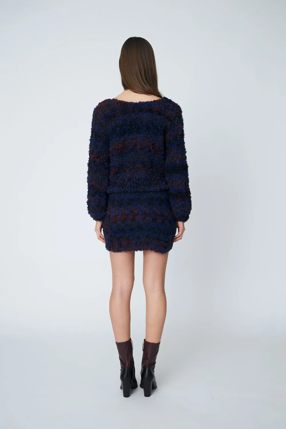 DAWNXDARE Sammie Pullover strikbluse 640 midnight fluffy