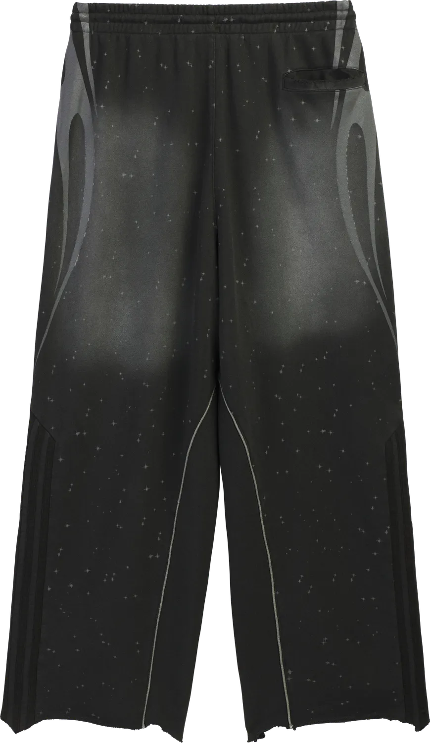 Hellstar x Adidas HSADSW1 joggingbukser sorte oversized