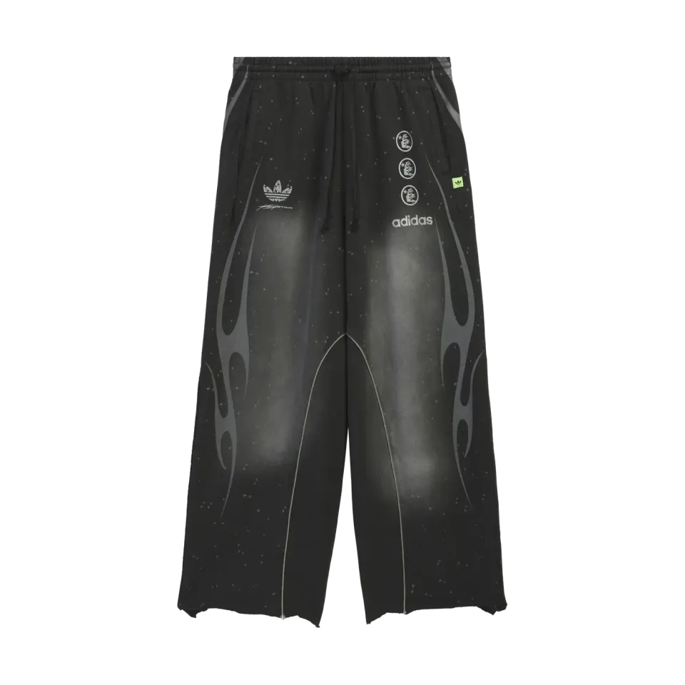 Hellstar x Adidas HSADSW1 joggingbukser sorte oversized