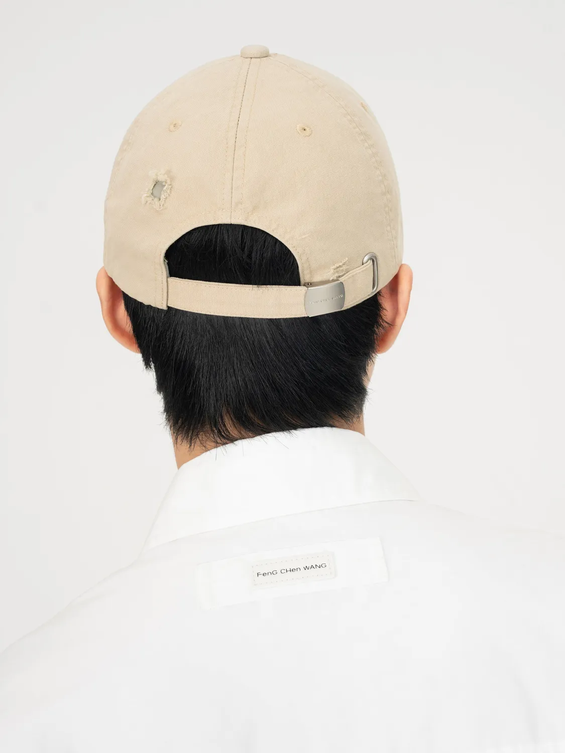 Feng Chen Wang Khaki Bamboo kasket bambusbroderi OS