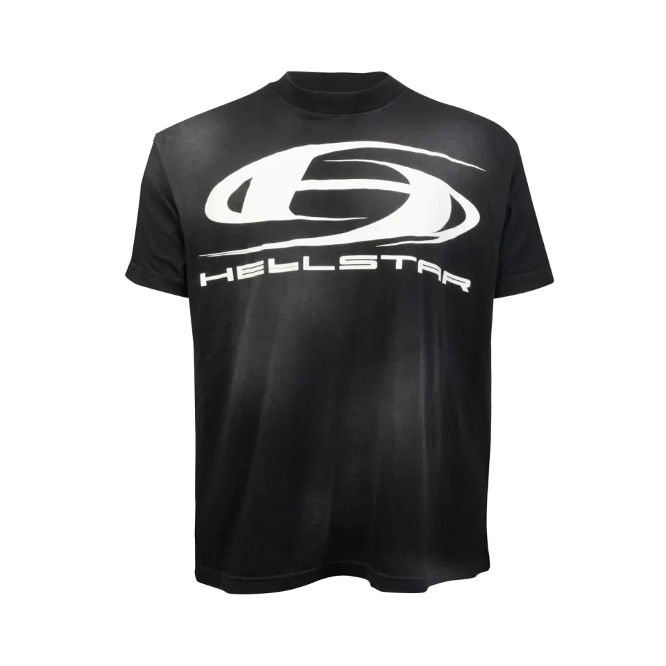 Hellstar H Studios t-shirt sort bomuld med print