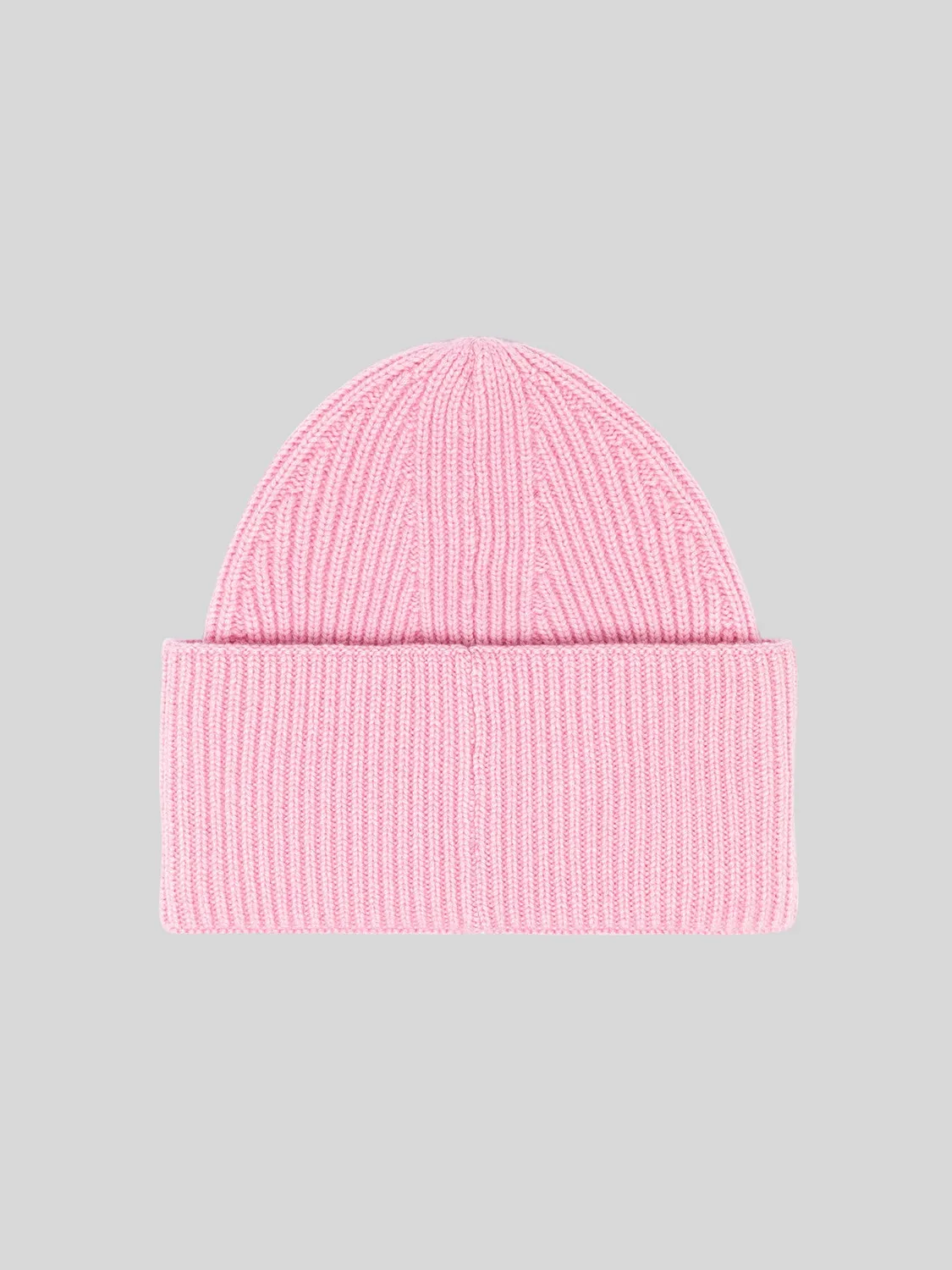 Laneus Cashmere Hue Rosa Ribstrik Unisex