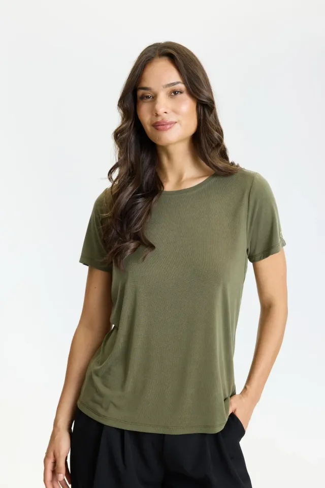 IN FRONT Nina t-shirt rund hals modal S-XXL