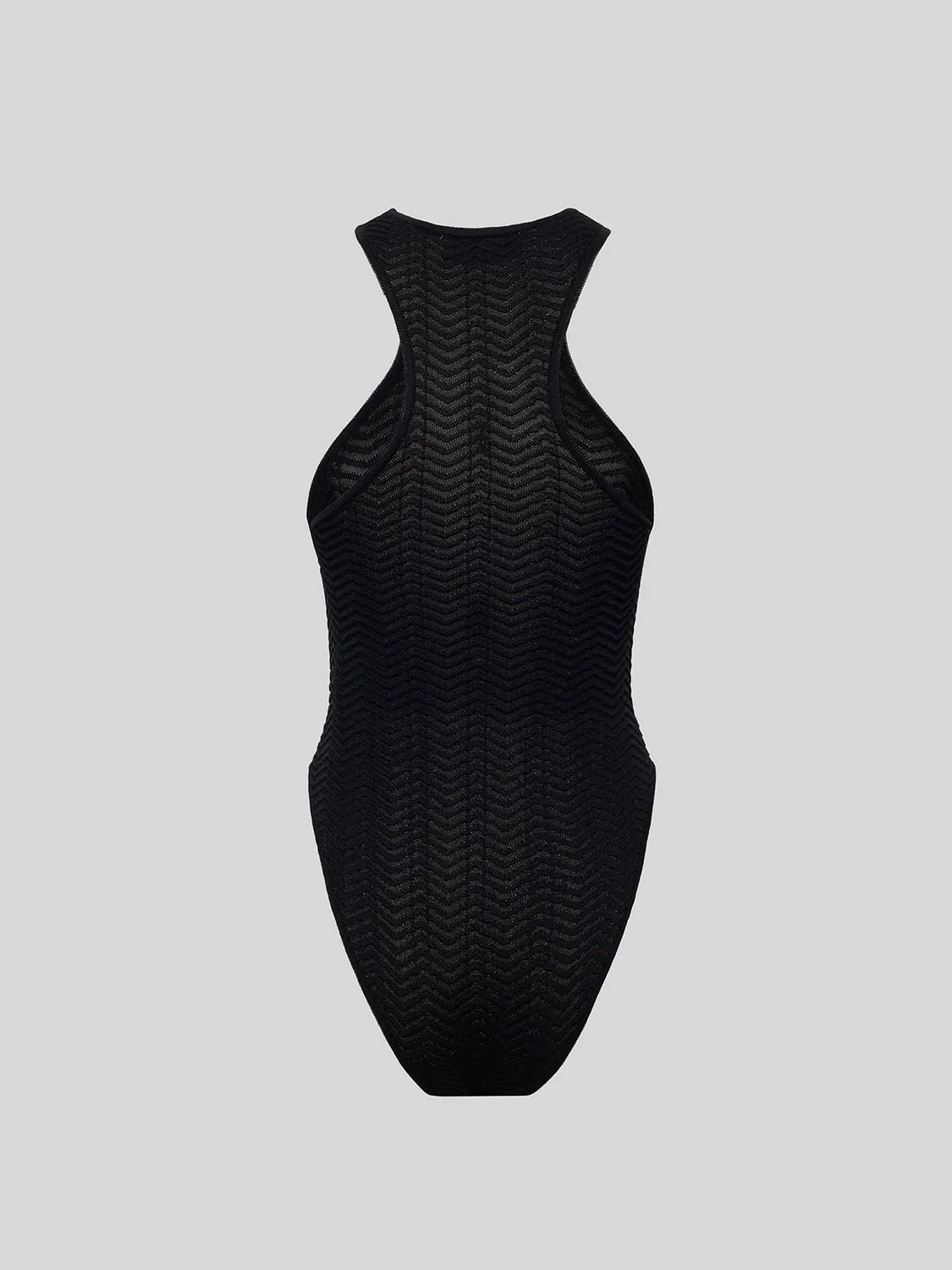 Laneus Knitted Bodysuit body sort viskose