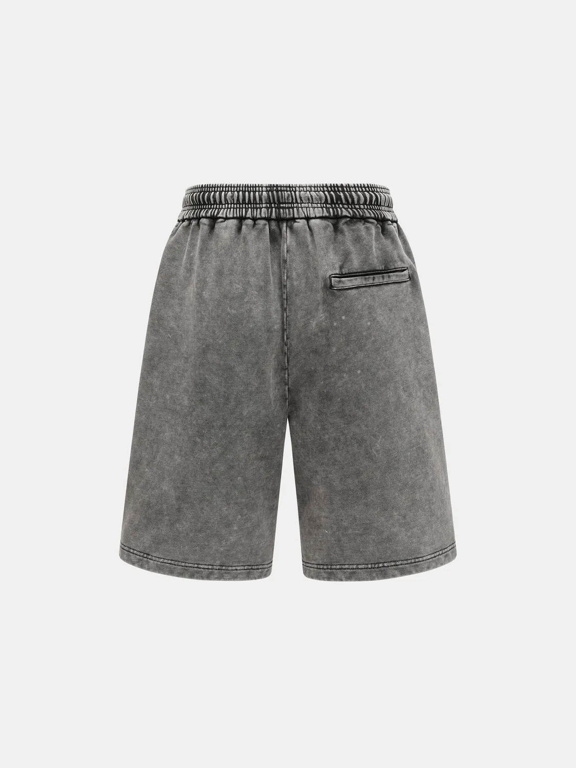 Feng Chen Wang Tie Dyed shorts sort bomuld