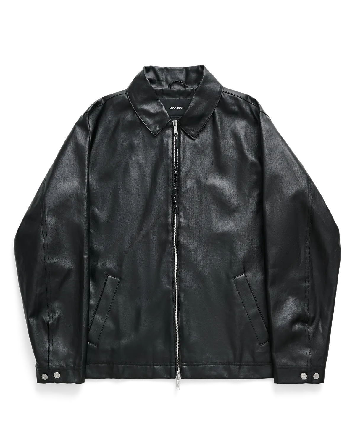 Alis Viren arbejdsjakke glossy black coated