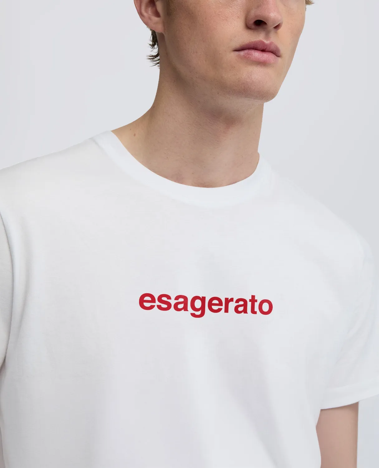Aspesi La Minervetta Esagerato T-shirt Hvid bomuld